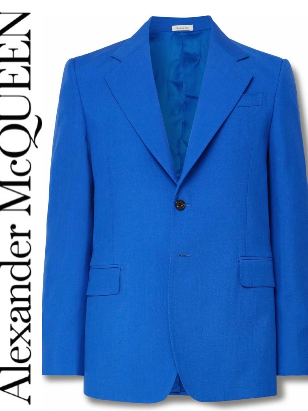 Alexander McQueen Slim Fit Blazer